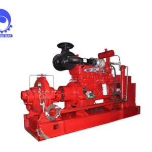 Bơm cứu hỏa Ebara động cơ Diesel 2 cửa hút