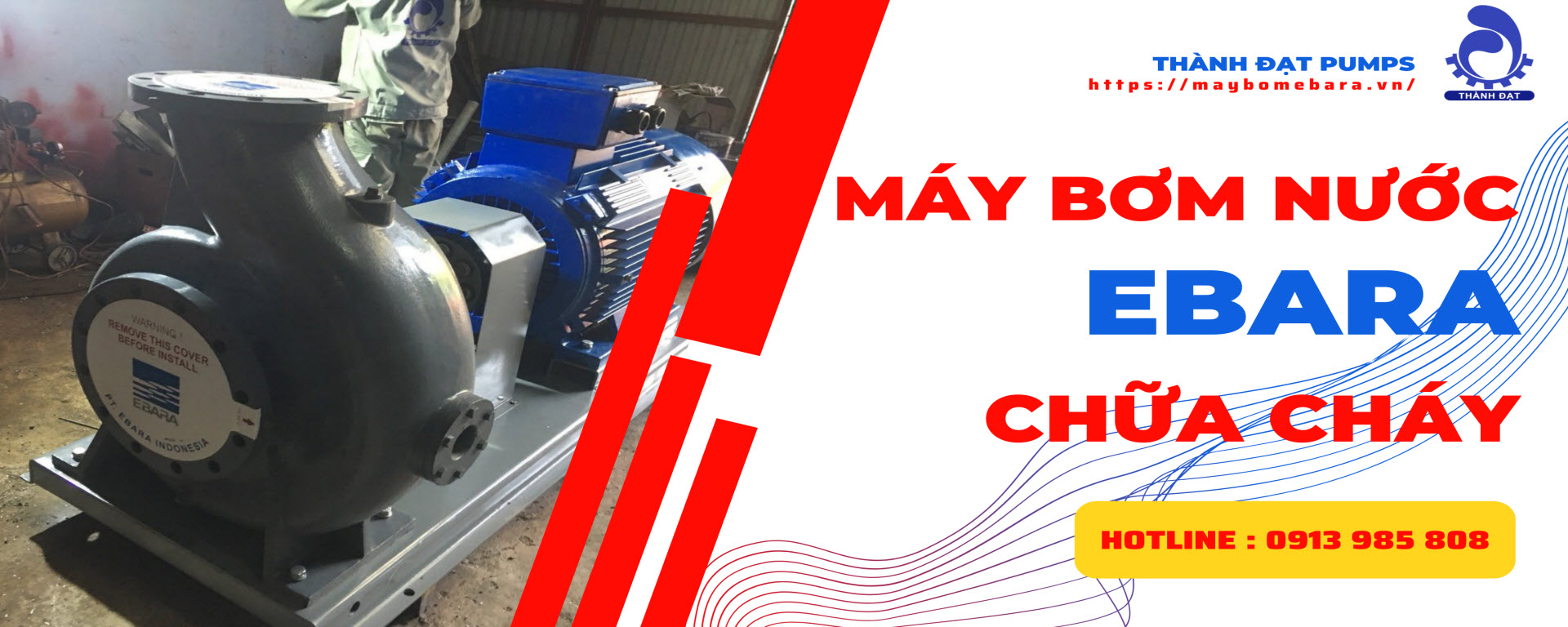 Máy bơm chữa cháy Ebara