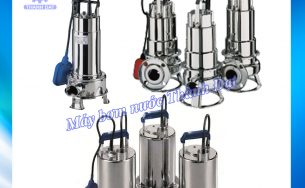 Giới thiệu về các sản phẩm máy bơm nước thải Ebara 1 pha